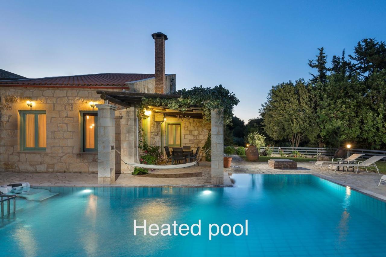 Boutique Villa Petra Amanda Heated Pool Optional Fílippos Eksteriør bilde